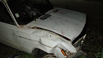 Пьяный автомобилист получил травмы после ДТП с деревом в Воронежской области