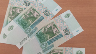 В Воронеже появились новые пятирублёвые купюры