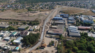 Строительство дороги из Тенистого в Воронеже завершат к середине октября