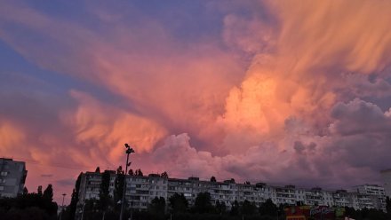 Метеоролог назвал причины красивейших розовых закатов в Воронеже
