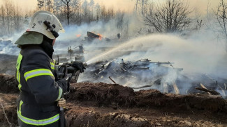 Сотрудники МЧС сообщили о ликвидации пожара в воронежской Масловке