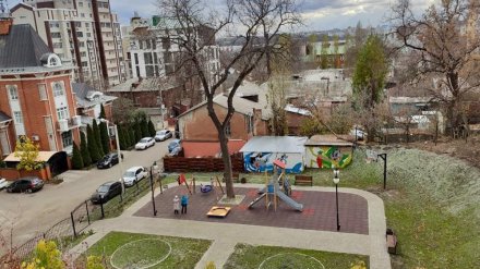 В центре Воронежа на месте снесённого дома появился сквер