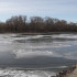 Воронежское водохранилище почти полностью покрылось льдом