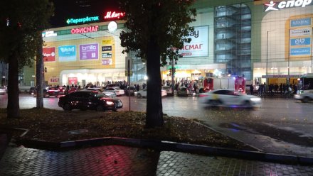 Воронежцы сообщили о массовой эвакуации торговых центров