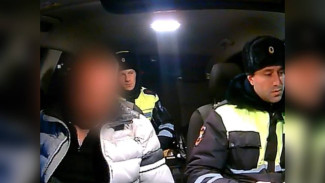 В Нововоронеже полицейские сняли на видео пьяного автомобилиста