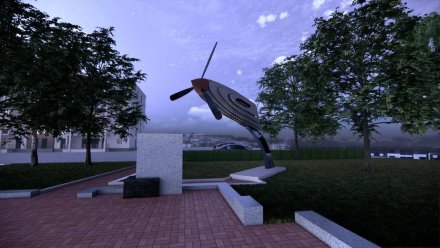 В сквере под Воронежем установят монумент с винтом «Аэрокобры»