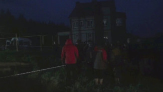 Появилось видео с места гибели 3 детей под завалами дачи в Воронежской области
