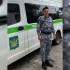 В Воронеже судебный пристав потушил загоревшуюся после атаки ВСУ «Ниву»