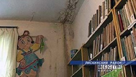 Библиотека в селе Петровском находится в катастрофическом состоянии