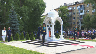 В воронежском парке Патриотов торжественно открыли часовню-памятник
