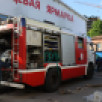 Сотрудники МЧС потушили пожар на Кольцовском вещевом рынке в Воронеже