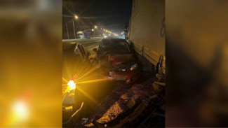 4 детей пострадали в массовом ДТП с КамАЗом из-за рассыпанного гороха под Воронежем