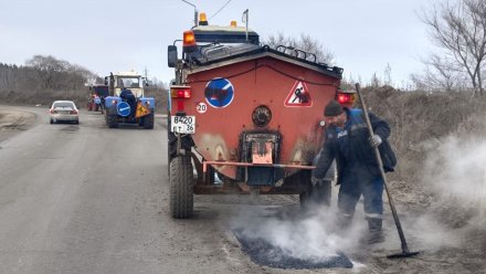 Сергей Петрин: более 3000 кв. метров дорог в Воронеже отремонтировали с начала зимы