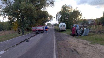 Под Воронежем лихач на иномарке протаранил трактор