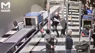 Появилось видео драки между пьяным воронежцем и охраной аэропорта «Шереметьево»