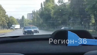В Воронеже сняли на видео погоню за пьяным водителем длиной в 170 км