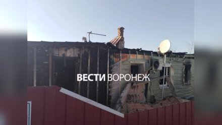 Воронежцам показали последствия мощного пожара после взрыва газа в богучарском хуторе