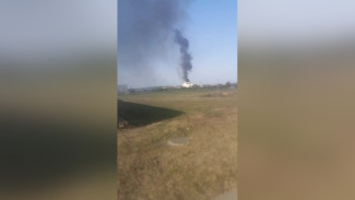 Завод DoorHan загорелся в Воронеже