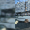 Пассажирский автобус загорелся в час пик в Воронеже