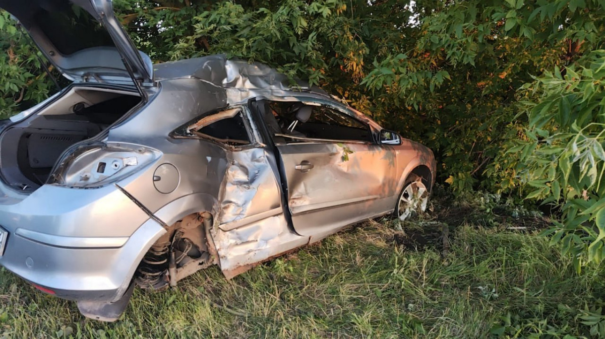 Под Воронежем Opel врезался в дерево: пострадали трое | 05.07.2023 | Воронеж  - БезФормата