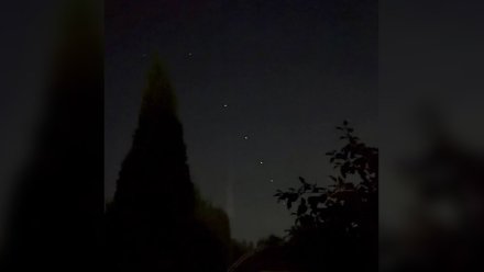 Воронежцы увидели в небе звёздный поезд Илона Маска