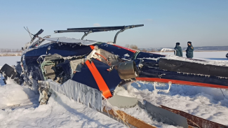 Падение вертолёта под Воронежем 
