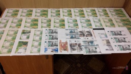Пенсионер печатал деньги на принтере и распространял их в Воронежской области
