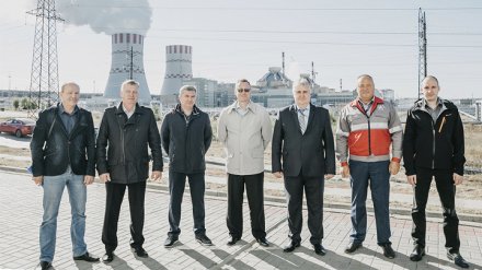 Нововоронежские атомщики приняли гостей со строящейся Белорусской АЭС