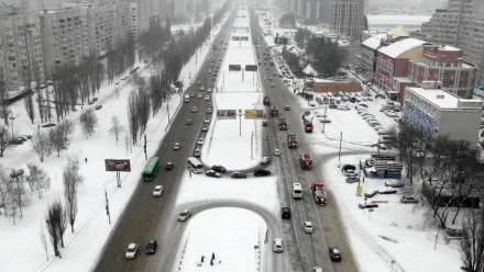 Воронеж сковали предпраздничные пробки