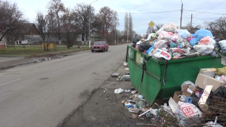 Воронежцев начнут штрафовать за выброшенный в контейнеры строительный мусор