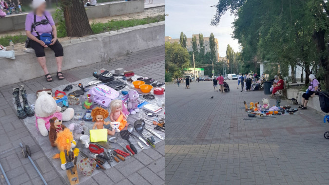Воронежцы пожаловались на блошиный рынок в парке «Танаис»
