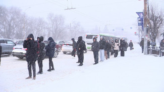 Снегопад в Воронеже задержится на весь день