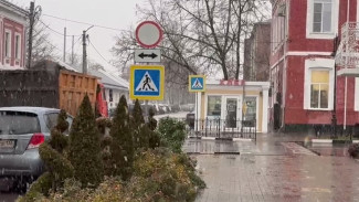 Снегопад прошёл в районах Воронежской области