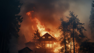 Под Воронежем мужчина убил приятеля осколком бутылки и поджёг дом