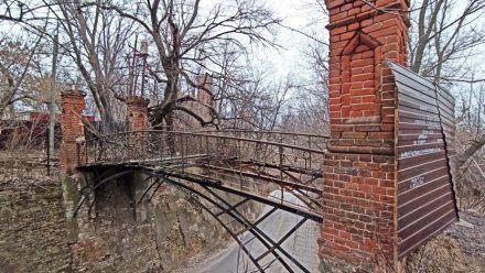 Власти нашли подрядчика для ремонта моста комплекса Ольденбургских под Воронежем