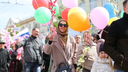 Первомайская демонстрация собрала в Воронеже более 32 тыс. человек