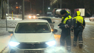 Воронежские автоинспекторы завершили новогодние сплошные проверки