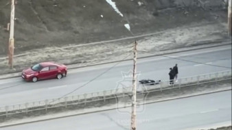 Мотоциклиста сбили на Московском проспекте в Воронеже