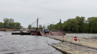 Наплавной мост в воронежском Шилове закроют до 10 июля