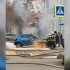 В Павловске на парковке сгорел автомобиль