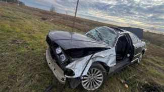 Под Воронежем в перевернувшемся BMW погиб мужчина