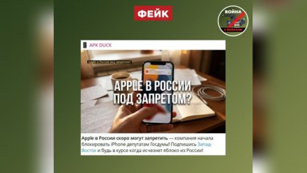 Воронежцам рассказали о фейке про запрет iPhone в России