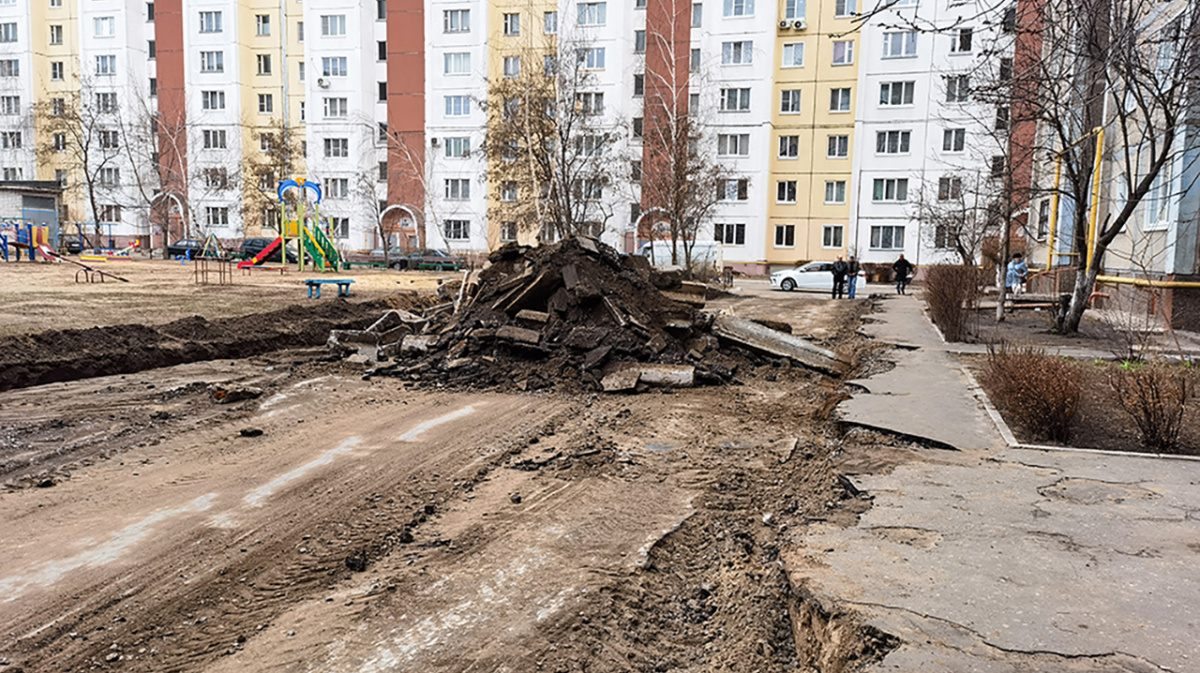 В Воронеже началось масштабное благоустройство дворов | 06.04.2021 | Воронеж  - БезФормата