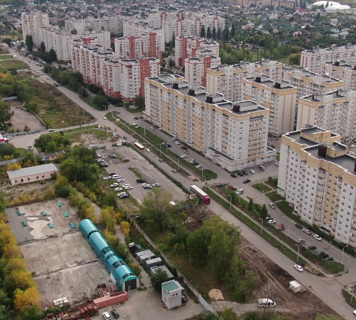 В Воронеже начали расширять улицу Урывского – Новости Воронежа и  Воронежской области – Вести Воронеж