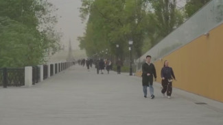Песчаная буря накрыла Воронеж 1 мая