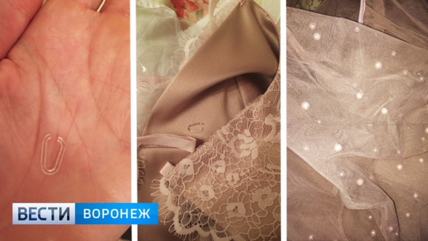 В воронежском салоне, продавшем бракованный наряд, арестовали свадебное платье