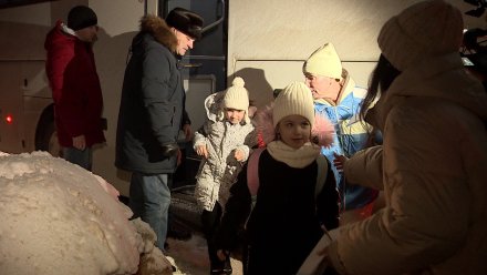 Вторая группа сбежавших от обстрелов белгородцев приедет в Воронежскую область
