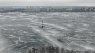 Более 30 воронежцев вышли на тонкий лёд водохранилища в новогодние праздники