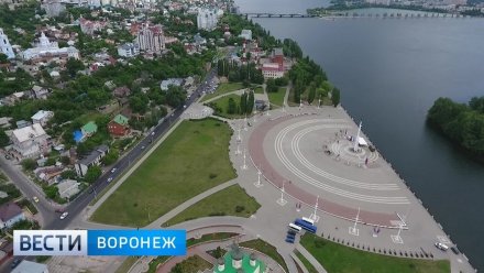 Власти утвердили проект реконструкции первой очереди Петровской набережной в Воронеже