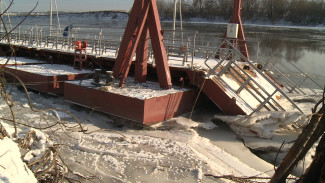 В Воронежской области из-за паводка развели 5 понтонных мостов